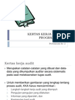 Kertas Kerja Audit & Program Audit