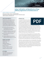 E Screening, Confirmation, and Quantification of Drugs