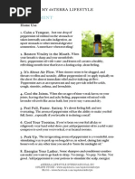 dōTERRA Peppermint Oil