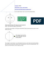 Symmetry Means That Both Sides Are The Exact Same When Split in Half