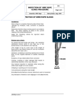 Inspection of Wire Rope Procedure