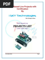 I SKY Technologies: Projects List