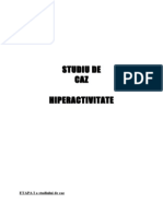 Studiu Hiperactivate