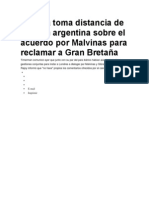 España Toma Distancia de Versión Argentina