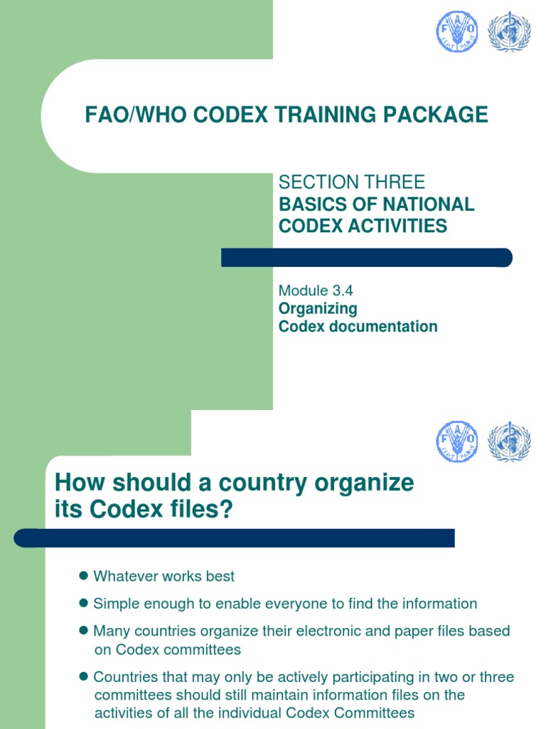 Section Three - 3.4 Making Use of Codex | PDF
