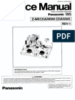 Panasonic Z Mechanism VCR