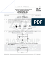 JNTU Electrical Circuits Exam Solutions