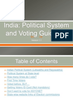 Indian Political System and Voting