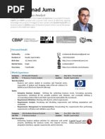 Mohammad Juma - Resume - September 2013