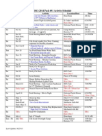 2013 2014 Pack691 Schedule