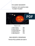 Karya Ilmiah Geografi: Tata Surya