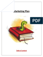 Marketing Plan: Table of Content