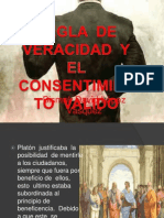 Regla de Veracidad y El Consentimiento Valido