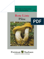 Rote Liste Pilze Sachsen