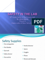 Safety in The Lab Alicia 1