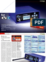 Horizon HD-CM+ For: Misuratore Di Segnale DVB-C Rapporto Di Test
