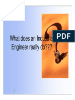 What Does An Industrial Engineer Really Do???