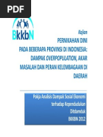 Hasil Pernikahan Usia Dini BKKBN PPT - RS (Read-Only)