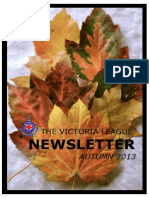 Autumn 2013 Newsletter