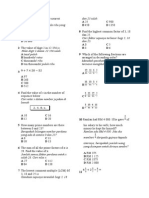 Math f1 p1 Final Exam