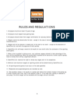 Rules and Regulations