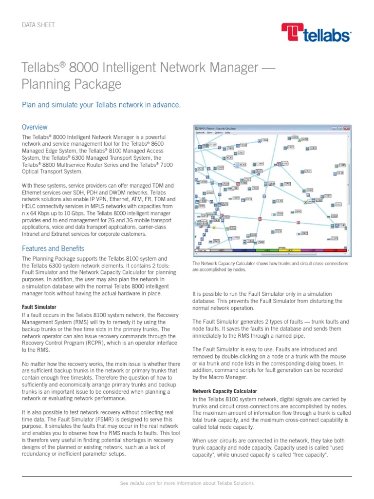 4.2.42-Tellabs 8000 Optionals Planning Package | PDF