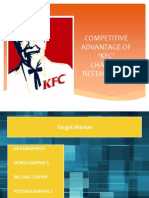 Competitive Advantage of KFC' Chain of Restaurants