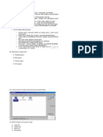 Q1. What View Is Being Used ? A. Reading Layout B. Web Layout C. Outline Layout D. Print Layout