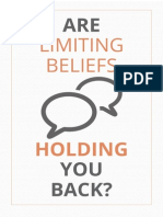 Are Limited Beliefs Holding You Back Book