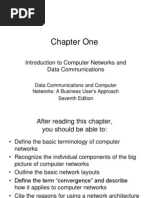 Chapter One: Introduction To Computer Networks and Data Communications