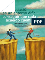 Negociación en Un Entorno Difícil - Conseguir Que Cada Acuerdo Cuente PDF