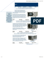 Equipotec Cozinhas Profissionais - Mini Fornos Combinados