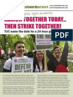 March Together Today... Then Strike Together!: TUC Name The Date For A 24-Hour General Strike!