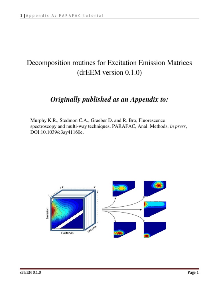 Dreem 010 version PDF Raman Spectroscopy Errors And Residuals