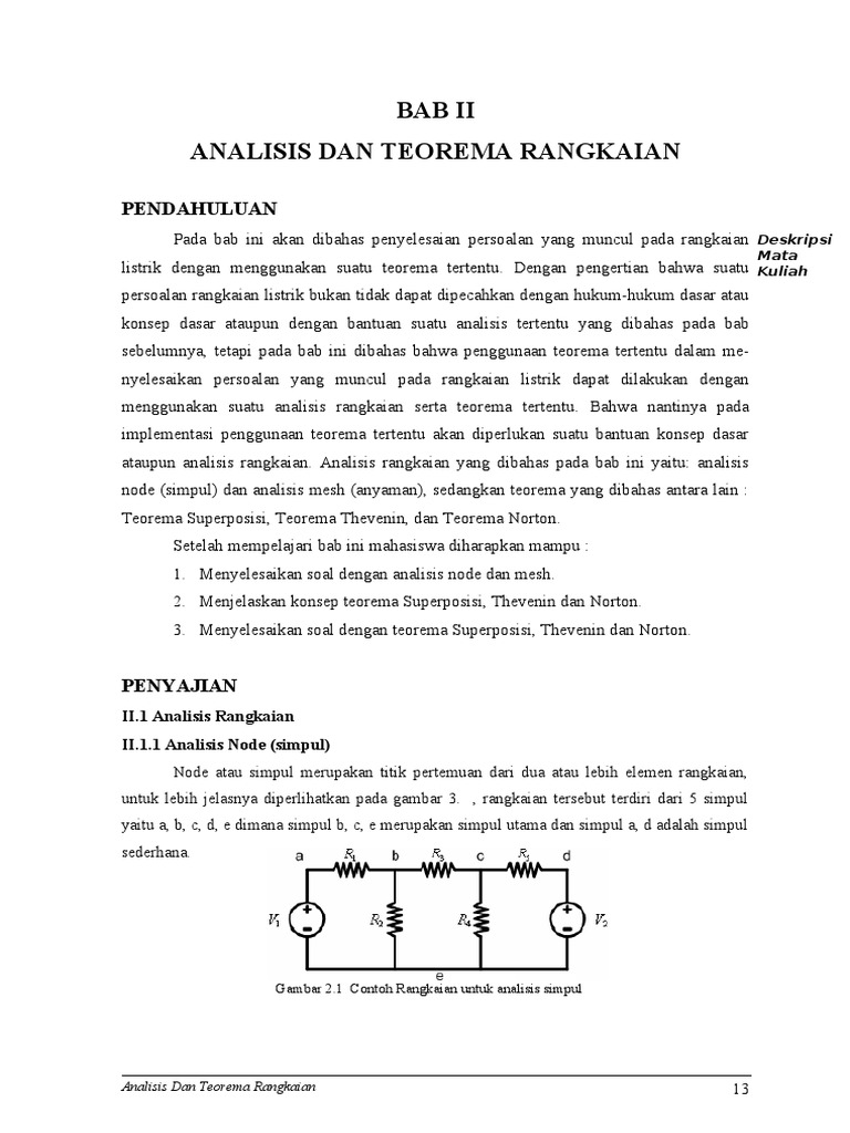 Contoh Soal Dan Jawaban Teorema Norton Guru Paud
