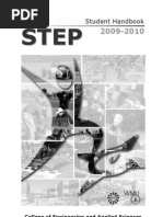 Download Step Handbook 2009-2010 by WMU STEP SN17148930 doc pdf