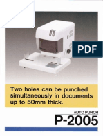 Lihit P2005 Paper Drill