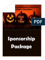 2013 halloween sponsor package