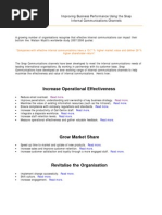 Download Effective Internal Communications - Business Value Of by SnapComms SN17151211 doc pdf
