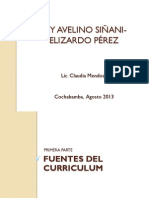Ley Avelino Siñani - Elizardo Pérezll