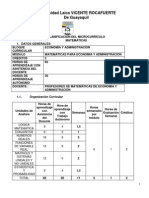 Matematicas Nivelacion