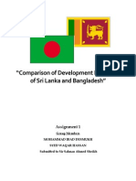 Comparison of Development Indicators of Sri Lanka and Bangladesh