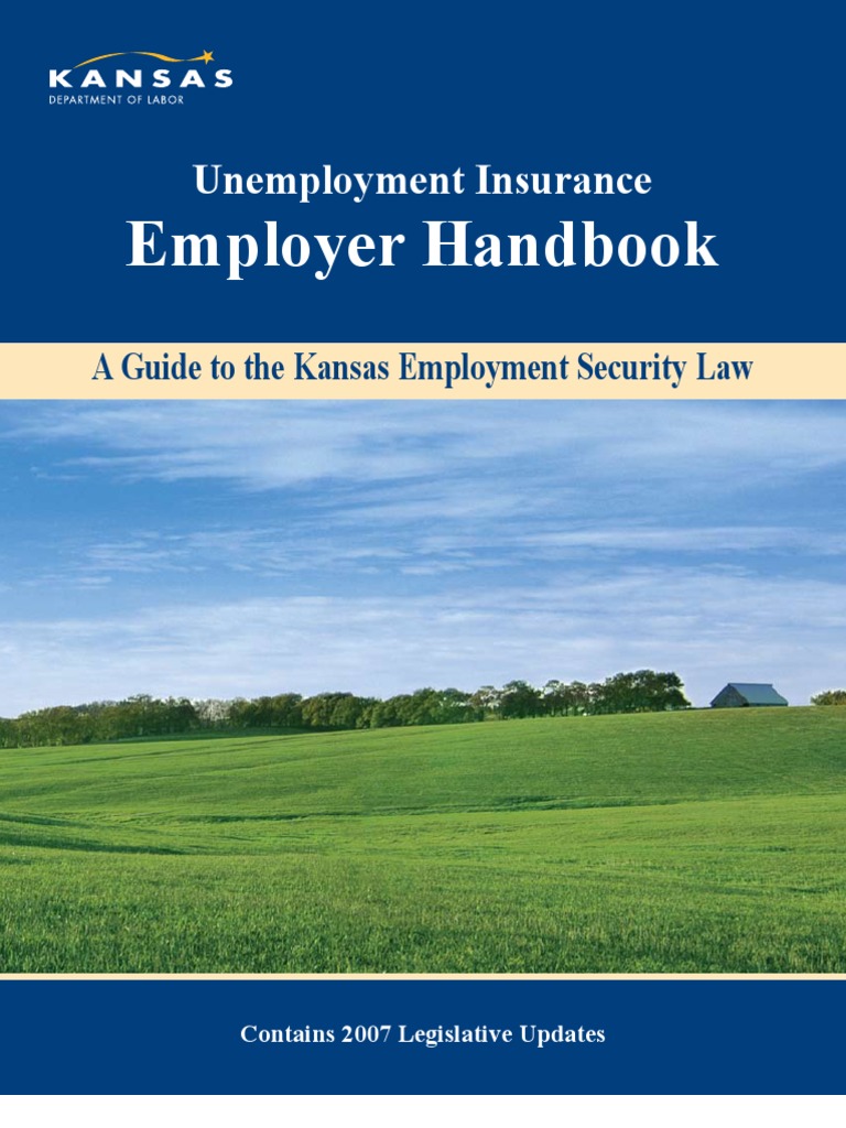Kansas Unemployment Insurance Handbook | PDF | Unemployment Benefits ...