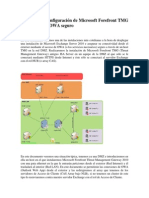 Instalación y Configuración de Microsoft Forefront TMG para Acceso de OWA Seguro