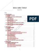 Notes Sobre Càlcul