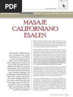 Masaje Californiano