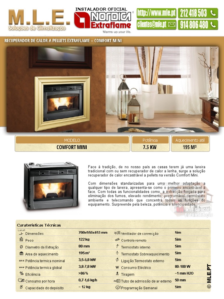 Braciere Extraflame Comfort Mini 009278290 - Ricambio Originale Per Stufe A Pellet Nordica