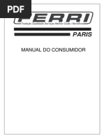 Manual Forno Paris Ferri