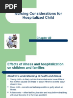 Download Nursing Consideration for a Hospitalized Child by sally lim SN17156284 doc pdf