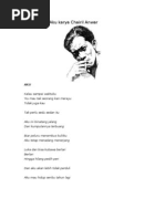 Free Gambar Analisi Puisi Aku Karya Chairil Anwar Terkeren oleh www.cikimm.com